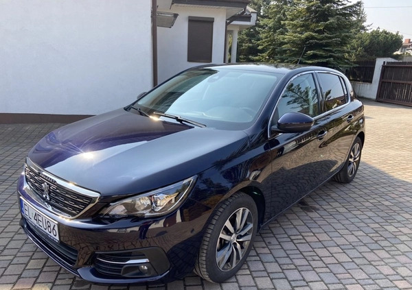 Peugeot 308 cena 54900 przebieg: 61000, rok produkcji 2019 z Łódź małe 781